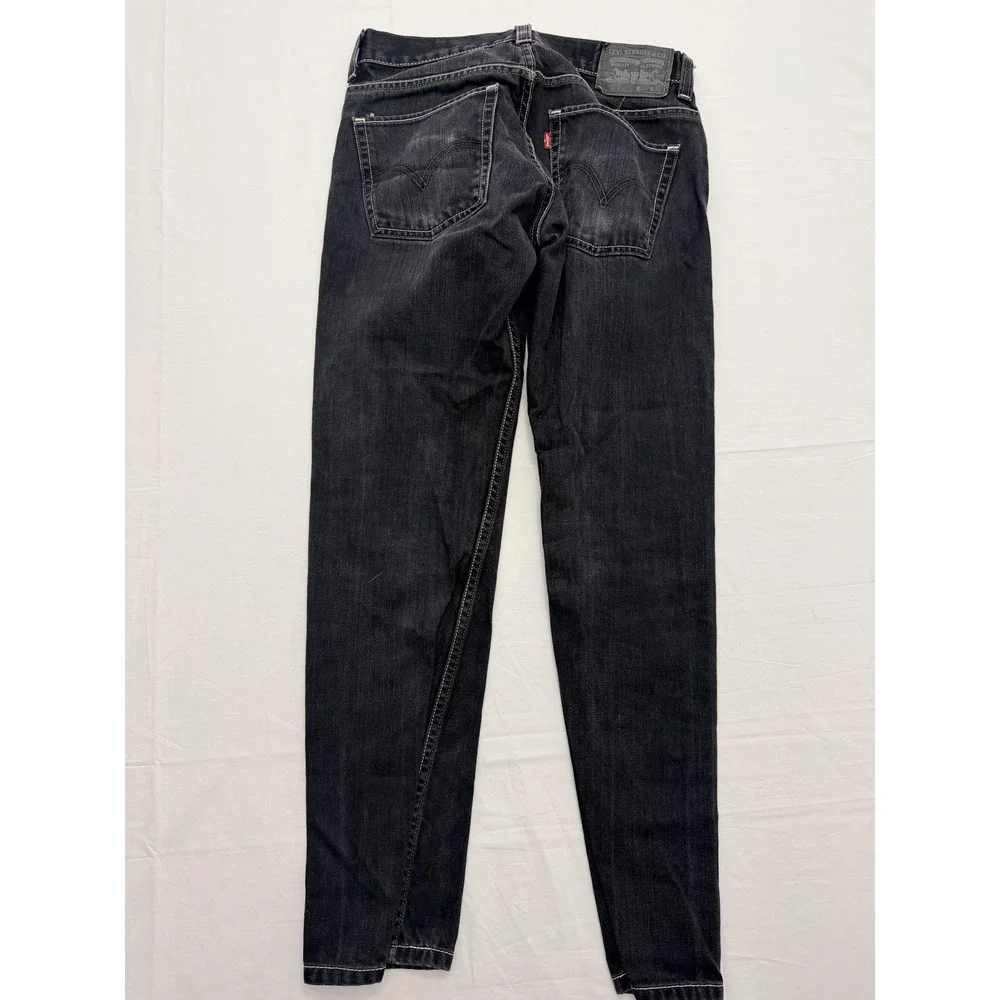 Levi's 511 Jeans Mens 32x30‎ Black Dark Wash Slim Straight Leg Denim Pants